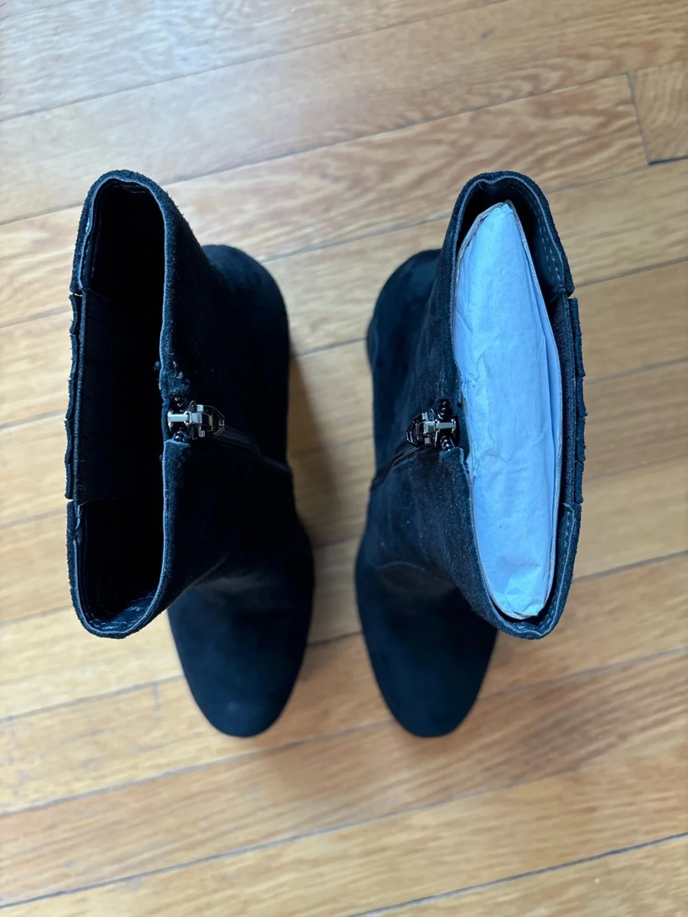 Dolce Vita 4” Heel Black Suede Platform Ankle Boots - Size 8 (NWOB) - Bratz Vibe